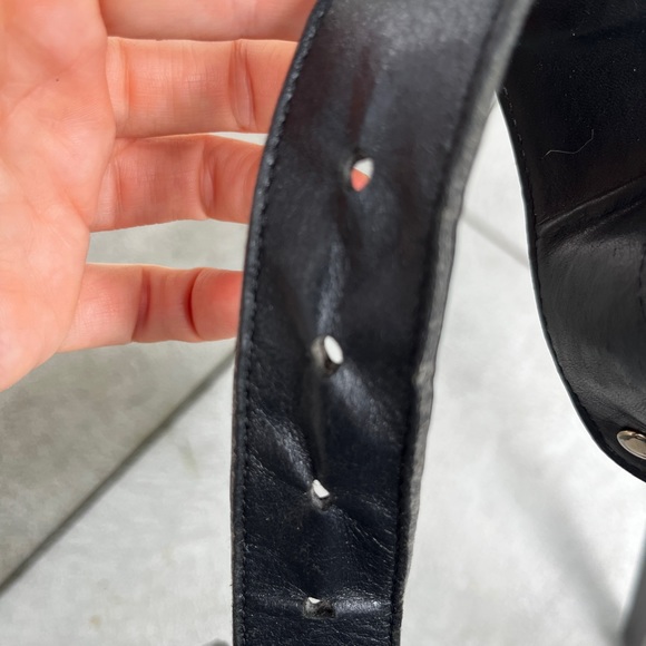 Burberry Black Quilted Full Leather Hobo Purse - Picture 9 of 10